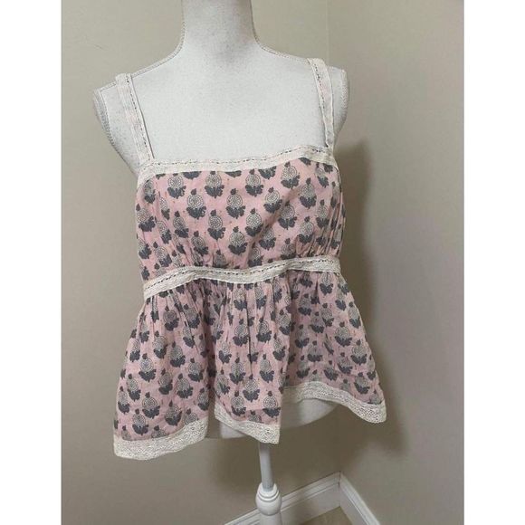 Free People Blossom Babydoll Tank Size M - Picture 5 of 9